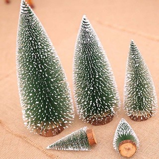 Cây thông giáng sinh mini cao 10-20cm để bàn trang trí noel