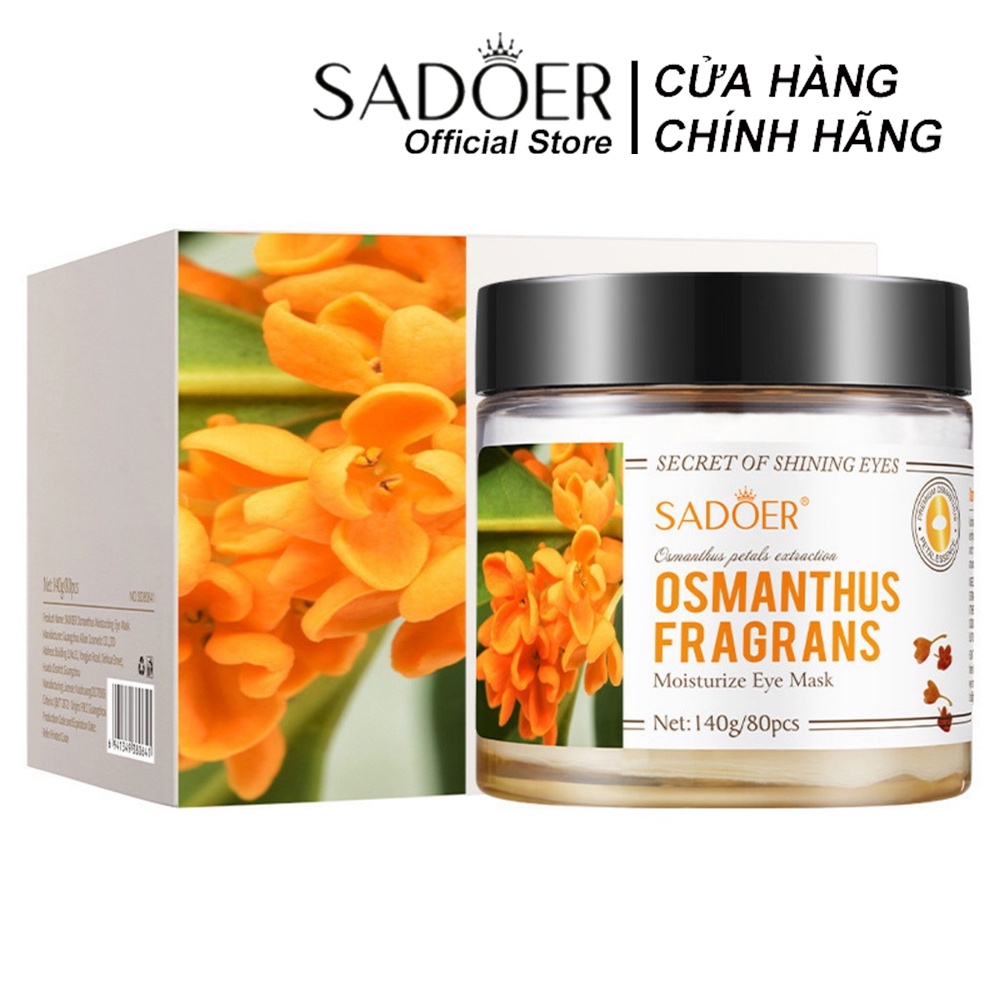 Mặt nạ mắt cao cấp HOA MỘC chống lão hoá giảm nhăn giảm quầng thâm vùng mắt