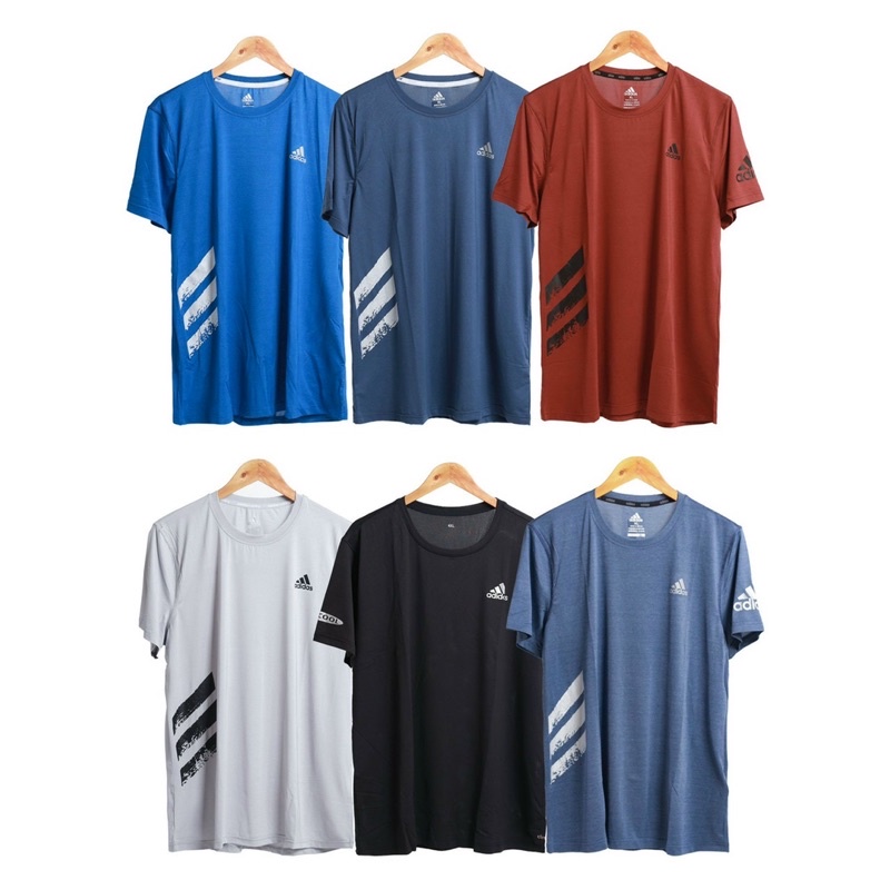 Áo bigsize nam thể thao tay ngắn chất vải thun poly xuất dư cực mát