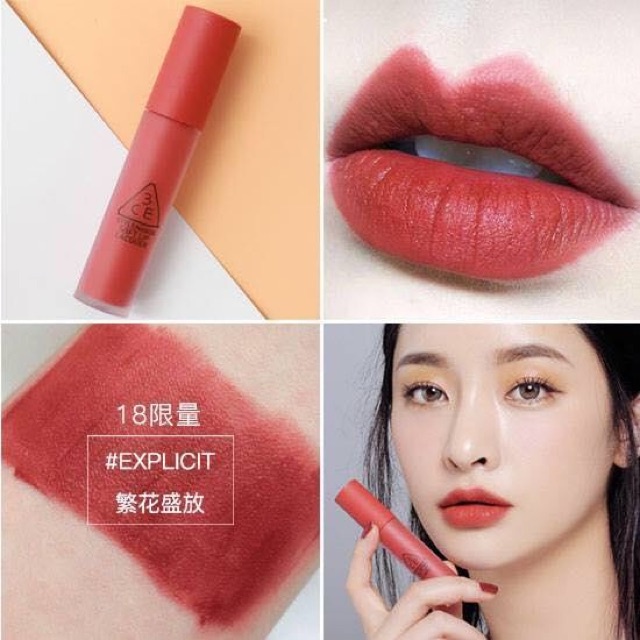 Son kem lì 3ce Soft Lip Lacquer