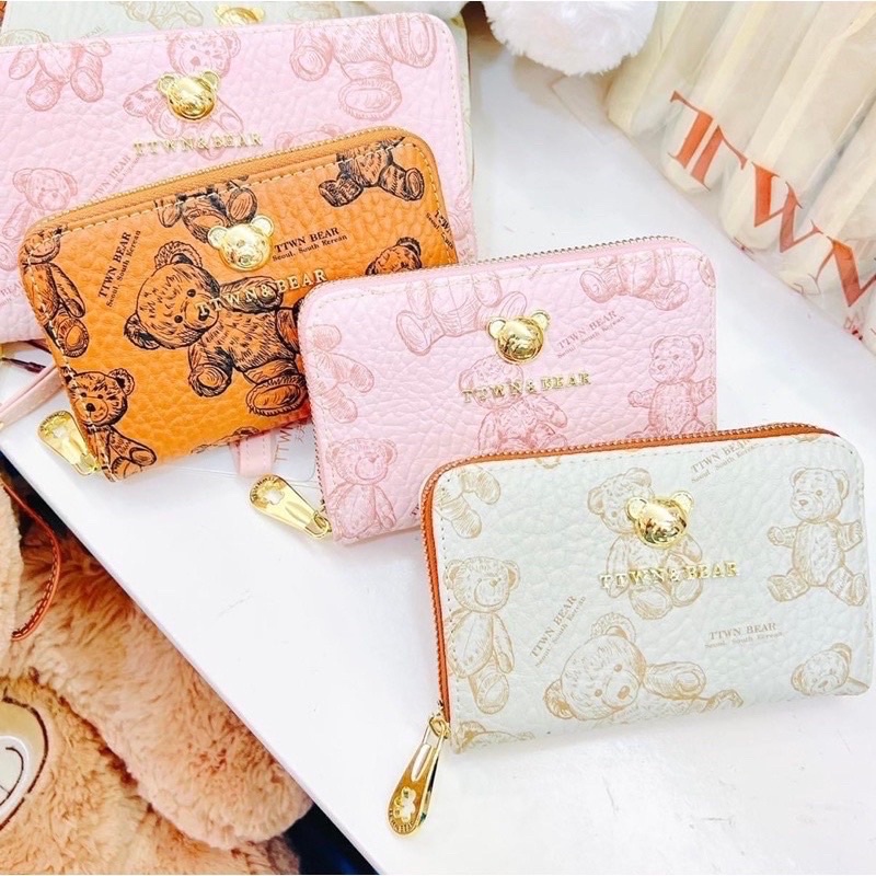 [HÀNG MỚI VỀ] VÍ NGẮN CẦM TAY PHÙ HỢP ĐI CHƠI,ĐI TIỆC,MUA SẮM,ĐI HỌC - CHÍNH HÃNG TTWN BEAR - PICK TRỰC TIẾP STORE THÁI