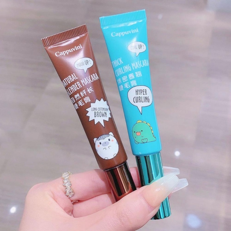 Mascara Dạng Tuýp Hình Động Vật Dễ Thương Tự Nhiên Lâu Trôi Chống Thấm Nước Uốn Cong Lông Mi Không Nhòe