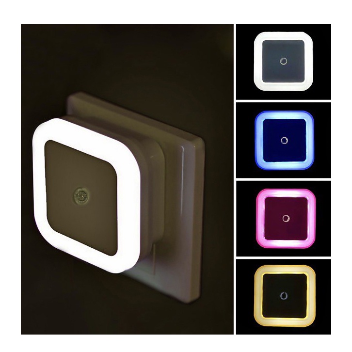 Đèn ngủ cảm ứng tự động tắt mở đèn ngủ vuông chất lượng cao lamp 216 DALOI STORE
