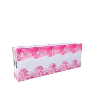 Khăn rút trên bless you alavie lốc 10 gói - 105