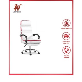 Ghế xoay văn phòng bọc da , ngả lưng cao cấp phối màu LY504 - ghế ngồi văn phòng