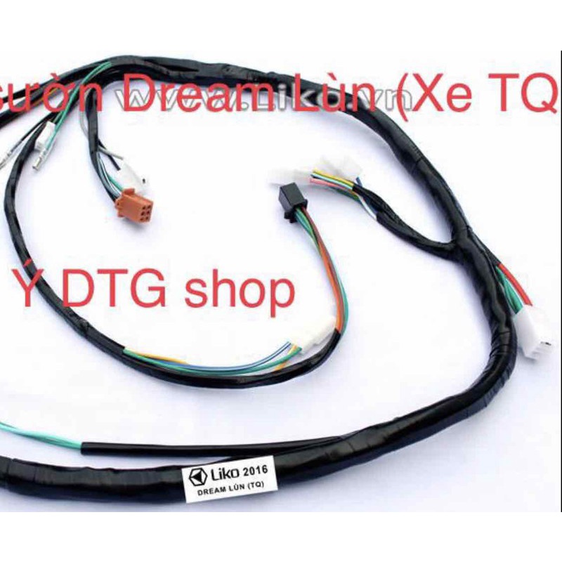 Dây Điện Sườn Xe Dream Lùn MS3603