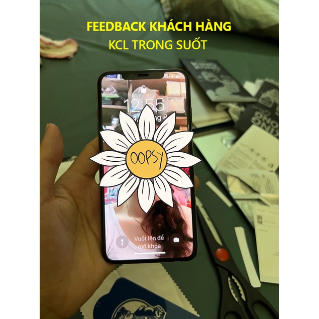 Kính cường lực tự dán Trong/Chống nhìn trộm iPhone 10/11/12/13/14