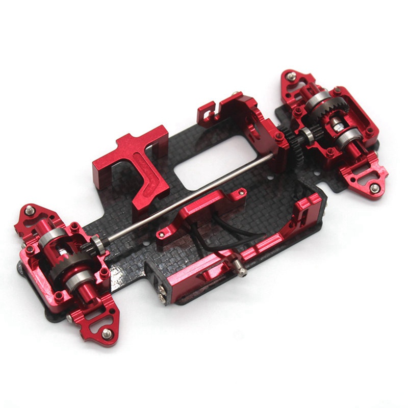 Khung Kim Loại Dài Có Thể Điều Chỉnh Cho Wltoys 284131 Phụ Kiện Nâng Cấp Cho Xe Hơi Điều Khiển Từ Xa K969 K979 K989 K999 P929 P939 1 / 2