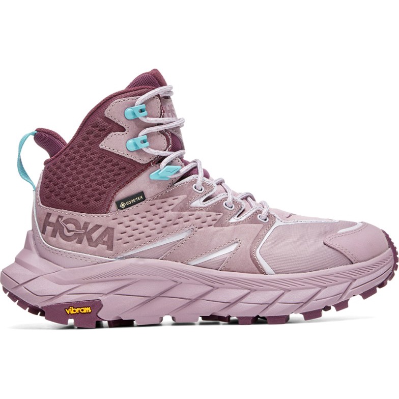 HOKA Anacapa Mid GTX Hiking Boots, Giày chạy bộ, trekking, leo núi, thể thao địa hình chính hãng