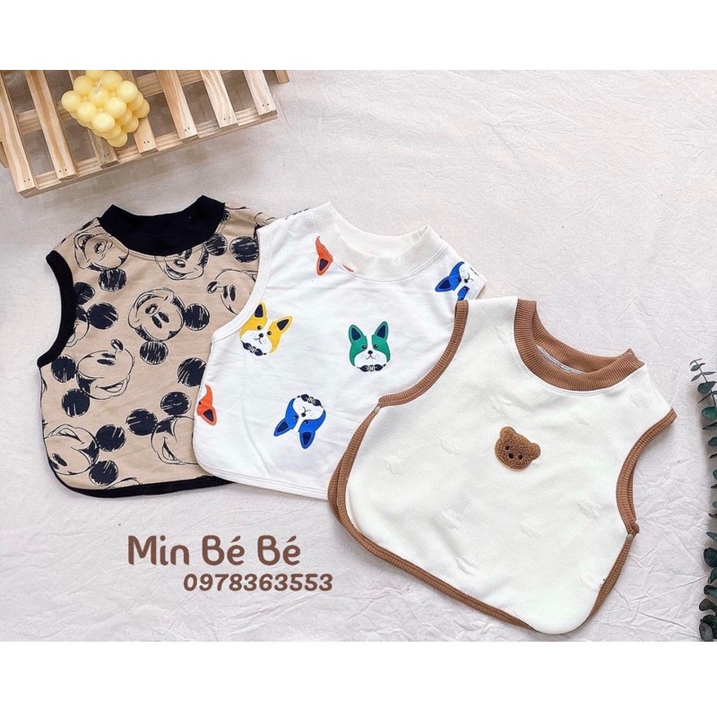 Áo gilê cho bé trai