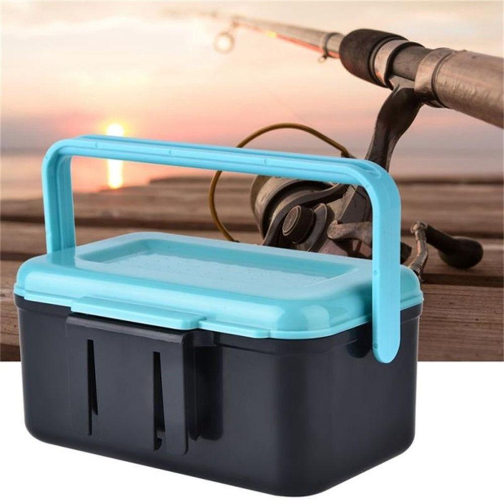 Norman Hộp Đựng Mồi Câu Cá Hai Lớp Siêu Bền Tiện Dụng