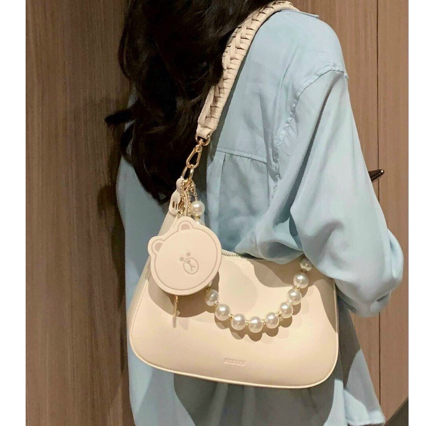 Túi Kẹp Nách Dễ Thương Đeo Vai Nữ Quai Xích Thời Trang Hàn Quốc SPB 437