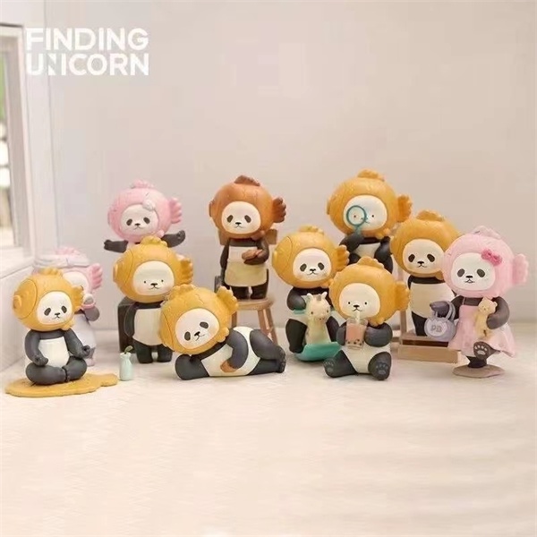 ★Đồ Chơi Hgtoys Hg Hgtoys★Mô Hình Búp Bê Gia Đình Taiyaki Minipan Trang Trí