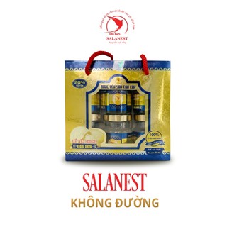 [ Toàn quốc ] Yến chưng không đường Salanest 20% tố yến x 6 hủ / hộp - sức khỏe vàng cho mọi nhà