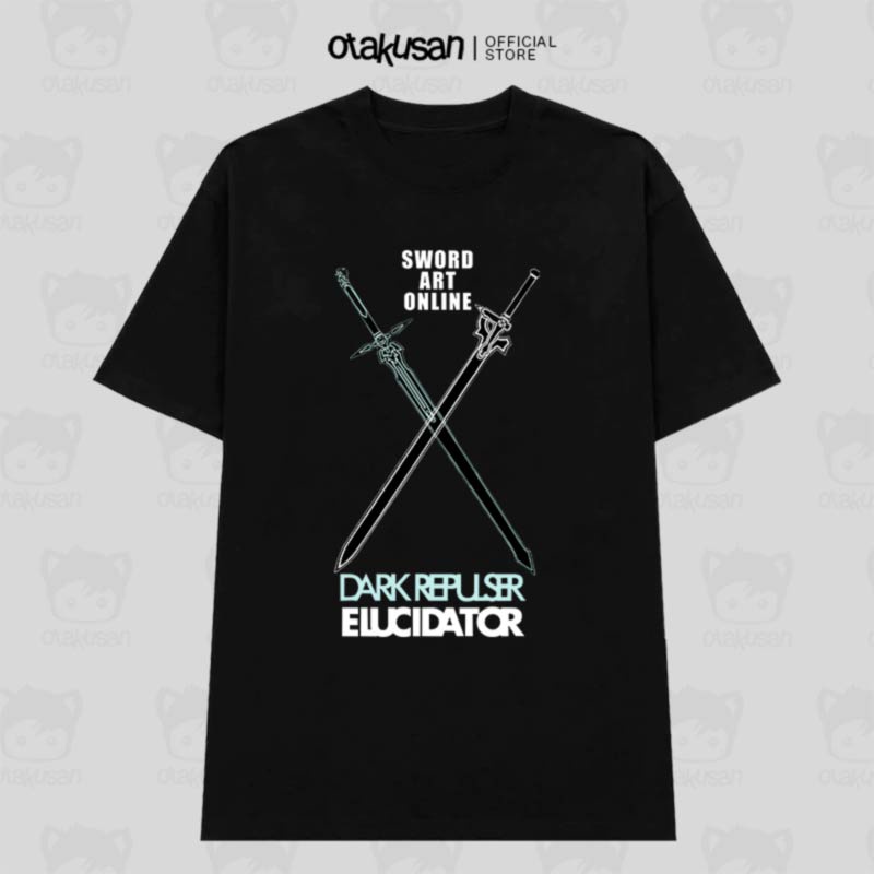 Áo thun Sword Art Online Kirito (Black) ngắn tay