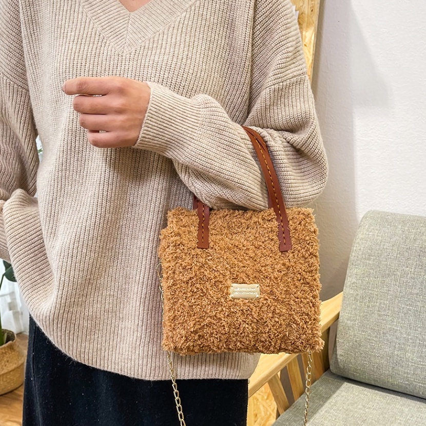 Túi xách len tự đan, túi xách tay nữ đeo chéo thời trang Hàn Quốc - Có video hướng dẫn DIY401