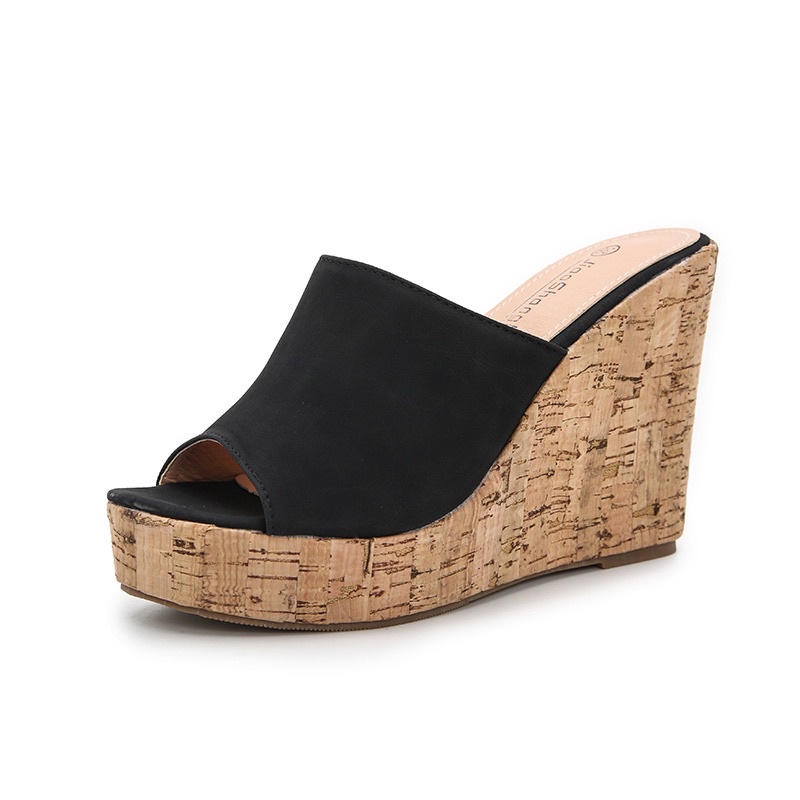 Dép nữ đế xuồng quảng châu 11cm