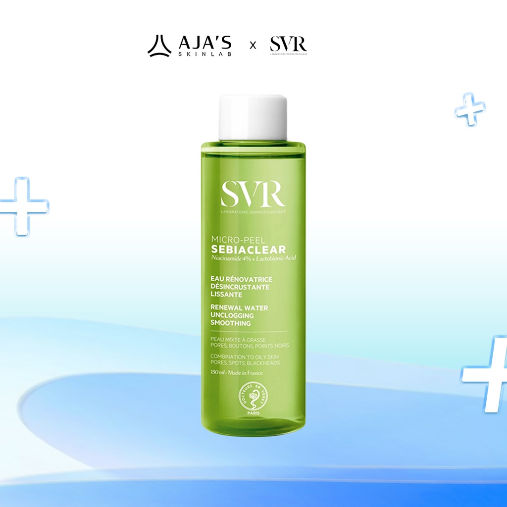 Nước cân bằng cho da dầu, mụn SVR Sebiaclear Micro Peel 150ml - AJA'S SKINLAB