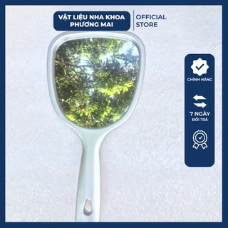 Gương soi nha khoa cầm tay, spa 2 mặt tiện dụng cao cấp nhiều màu sắc