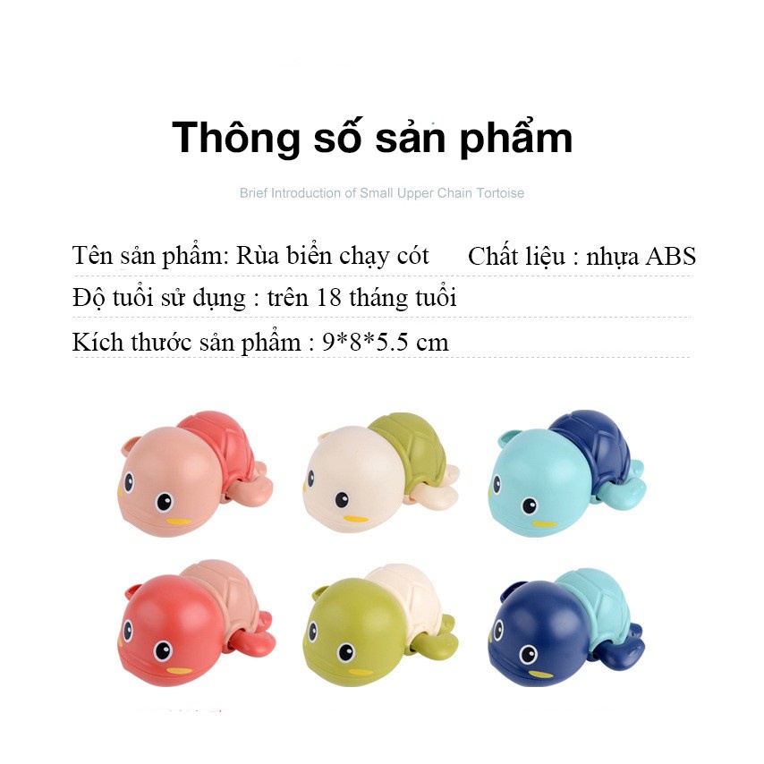 [HOT ITEMS] Rùa biển chạy cót đồ chơi tắm cho bé