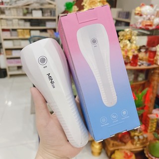 Máy hơ sơn gel mini cầm tay tích điện cảm ứng vân tay