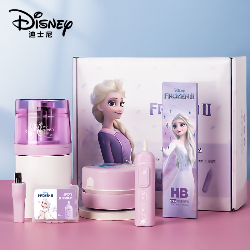 Bộ Dụng Cụ Học Tập Chạy Điện Chủ Đề Người Nhện / Mickey / Người Nhện Dành Cho Học Sinh Tiểu Học