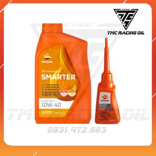 Combo Nhớt Repsol Scooter 4T 10W40 MB 800ML Và Nhớt Lap Repsol