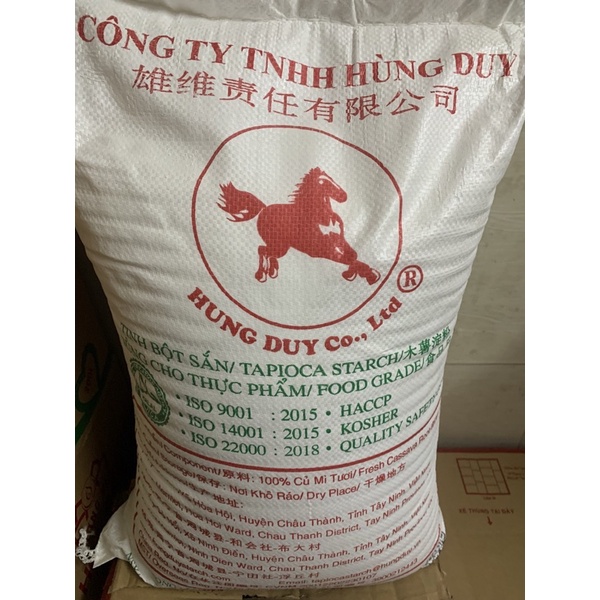 Bột năng Hùng Duy bao 10kg
