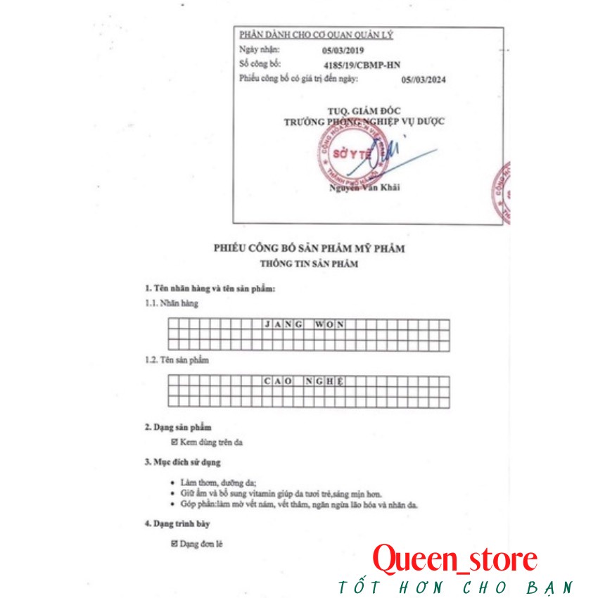 Cao nghệ Doctor queen mờ thâm liền sẹo góp phần mờ thâm nám chống lão hóa kem nghệ colegen doctor queen mẫu mới