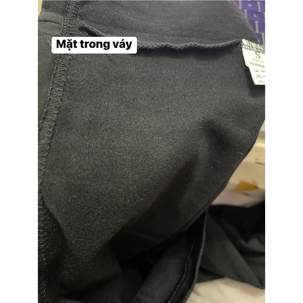 Váy sát nách chất thun co giãn