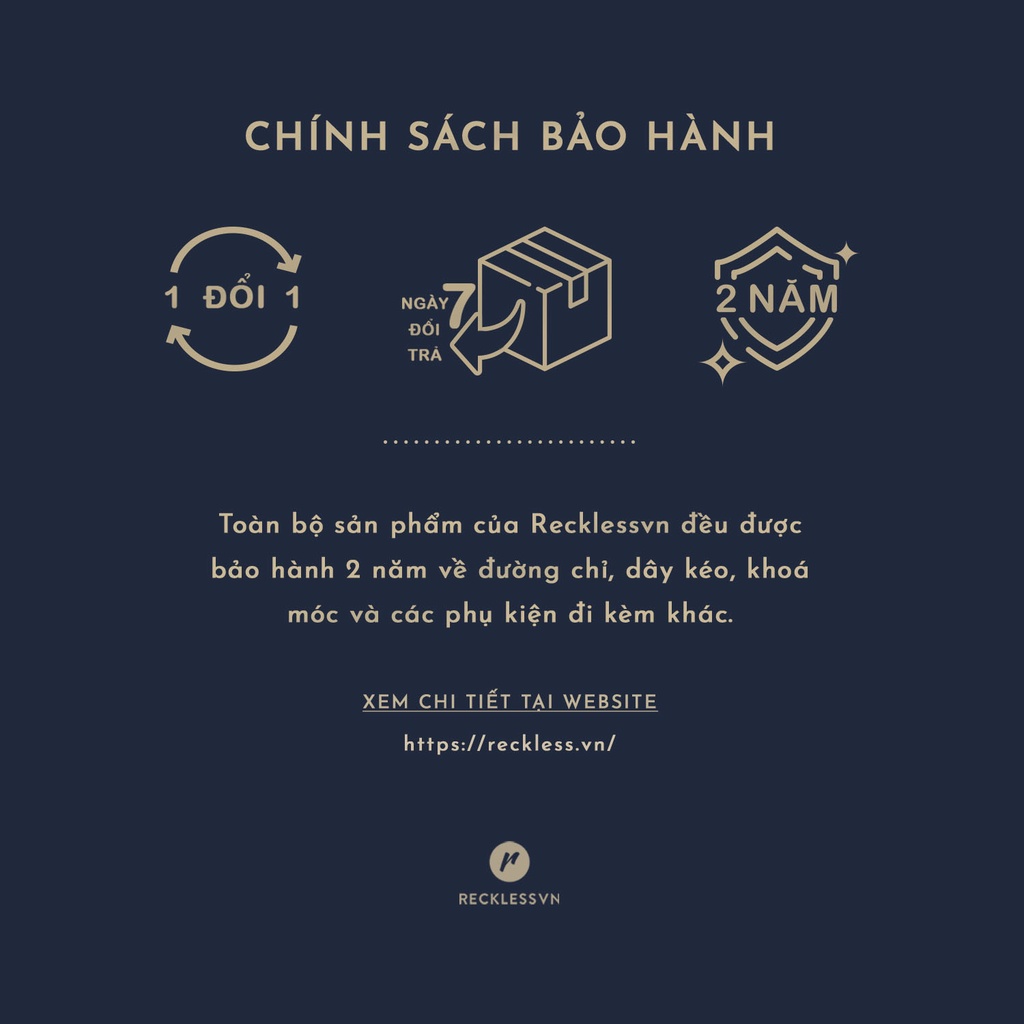 Nón Lưỡi Trai Có Lưới Reckless Signature Mesh-Back Cap - Vải Kaki Cotton