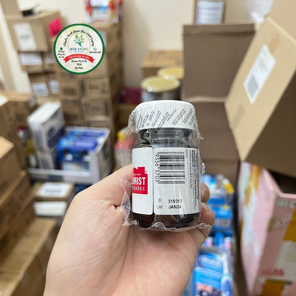 Viên Uống Bổ Sung Sắt Cho Bầu, Phụ Nữ, Người Mới Ốm Dậy - Pregnancy Iron Blackmores Mẫu Mới