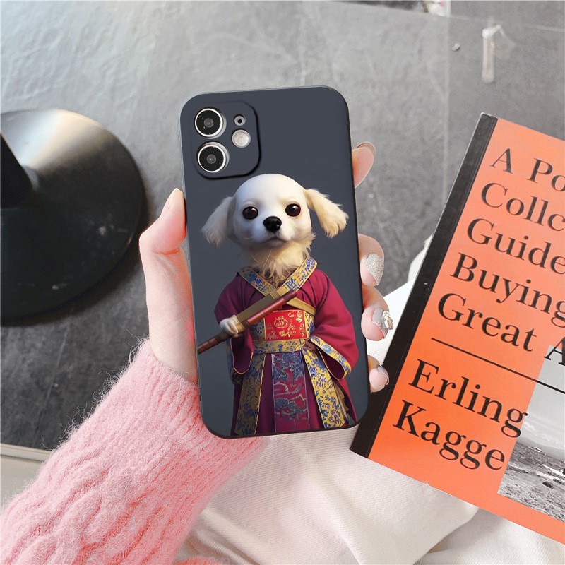 Ốp lưng iphone hình 12 con giáp cực chất dẻo vuông cạnh tuổi Tý Sửu Dần Mão Thìn Tỵ Ngọ Mùi Thân Dậu Tuất Hợi đủ mã 6-14