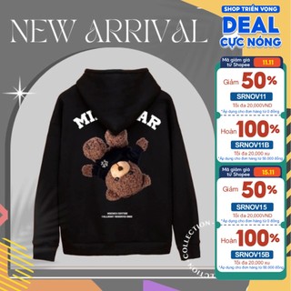 Áo Hootdie Mikenco MikenBear, Áo Nỉ Hoodie Mikenco Lót Bông Cao Cấp