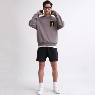 Áo sweater nỉ cotton unisex feelup – the lady with ermine - fh01