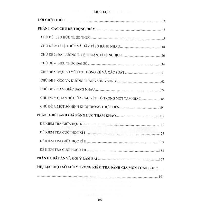 Sách - Đề Kiểm Tra Đánh Giá Năng Lực Môn Toán Lớp 7 - EDU