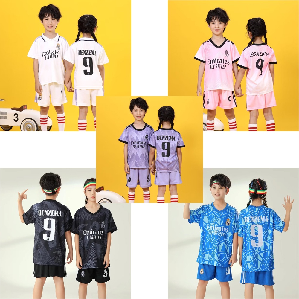 Bộ Đồ Đá Banh Gồm Quần Short + Áo Sát Nách Dành Cho Bé Có Size 22-23