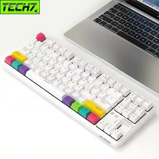 Bàn phím cơ gaming không dây bluetooth ajazz k870 led rgb