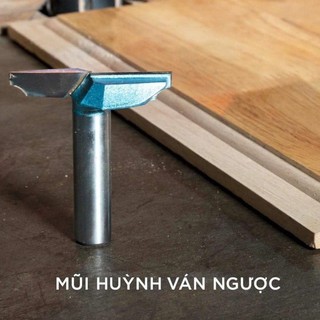 Mũi phay gỗ – Mũi Soi Huỳnh Ván Ngược TIDEWAY | CẮT SẮC NÉT, HOÀN THIỆN CHUYÊN NGHIỆP