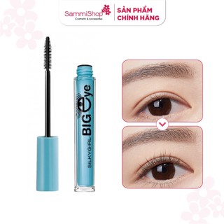 Chuốt mi Silky Girl Big Eye Collagen Waterproof Mascara # 01 Blackest Black