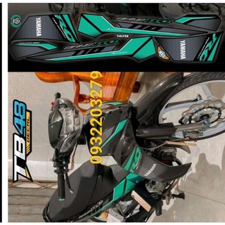 Dàn áo sirius đời 2017 Tem RC xanh ngọc tặng pha đèn đèn lái ốc và đặc biệt tem như hình giá rẽ sinh viên😍
