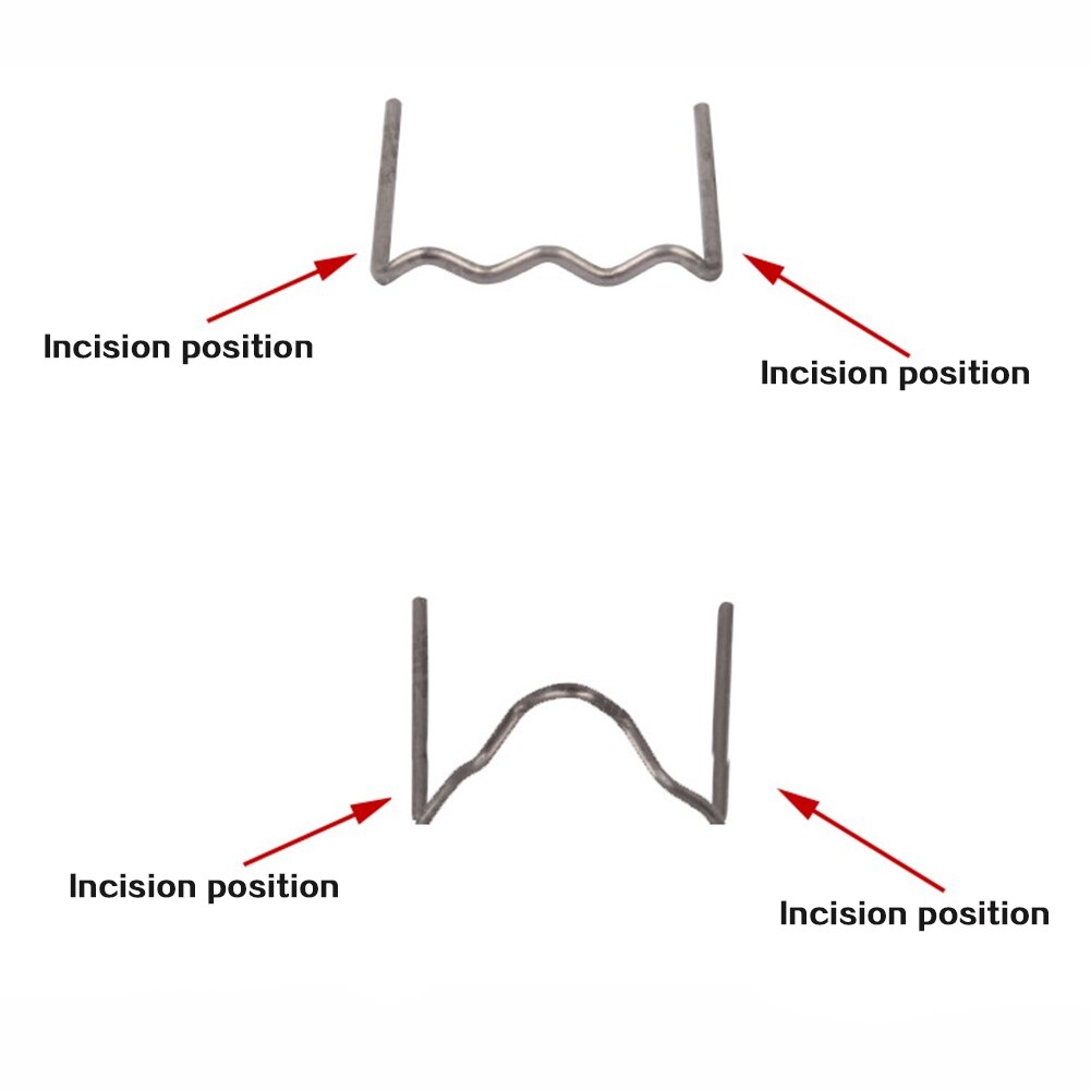 Set 500 Kẹp Cố Định Tấm Chắn Bùn Chuyên Dụng Cho Xe Hơi, Ghim Hàn Nhựa Cản Trước Cản Sau Ô Tô, Xe Máy