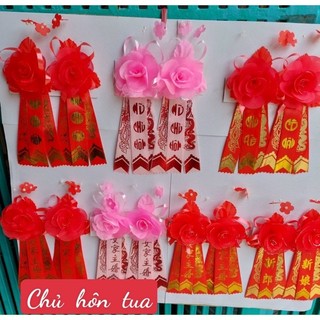 Hoa chủ hôn đám cưới tua