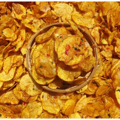 Khoai tây sấy trứng muối - giá sỉ 100g / 250g 500g