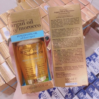 Dầu Dưỡng Tóc OGX Thick & Full Biotin & Collagen Weightless Healing Oil Treatment