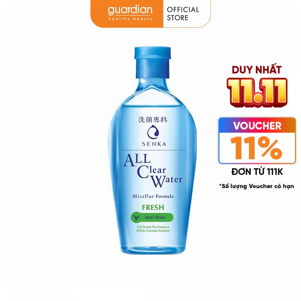 Nước tẩy trang sạch thoáng Senka All Clear Water Fresh (230ml)