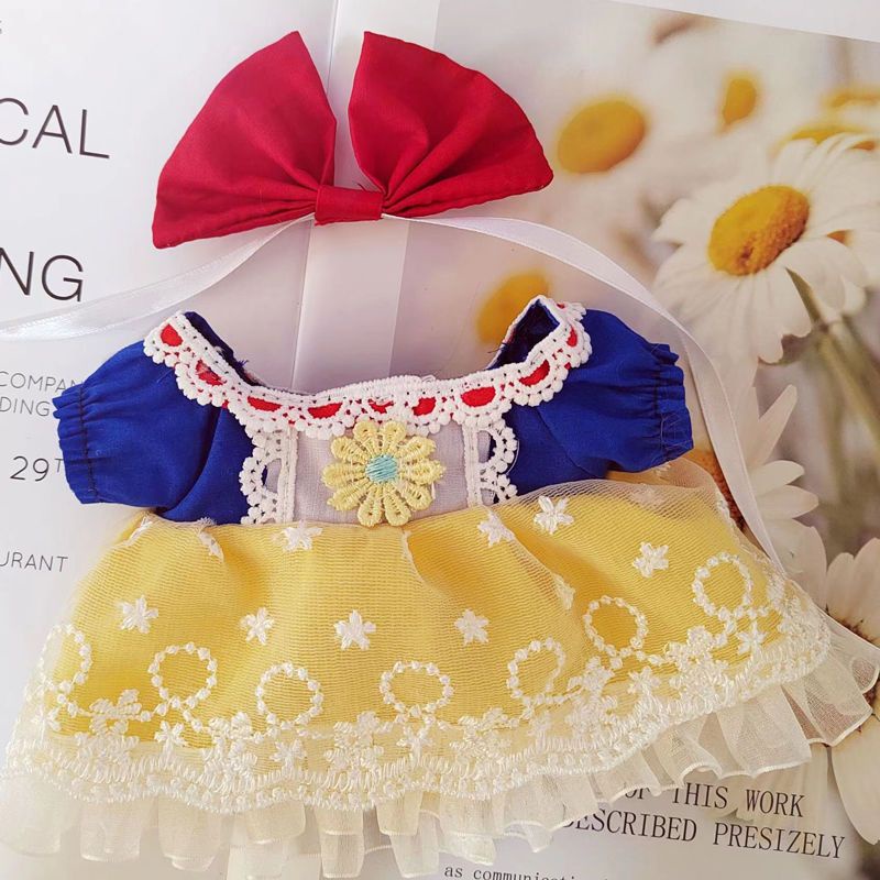 Búp Bê Em Bé Mặc Váy Cotton 20cm 20cm Thiết Kế Dễ Thương