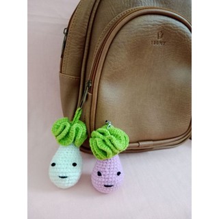 móc khoá củ cải