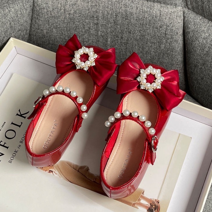 Giày Công Chúa Phong Cách Hàn Quốc Mẫu Mới 2022 Dành Cho Bé Gái