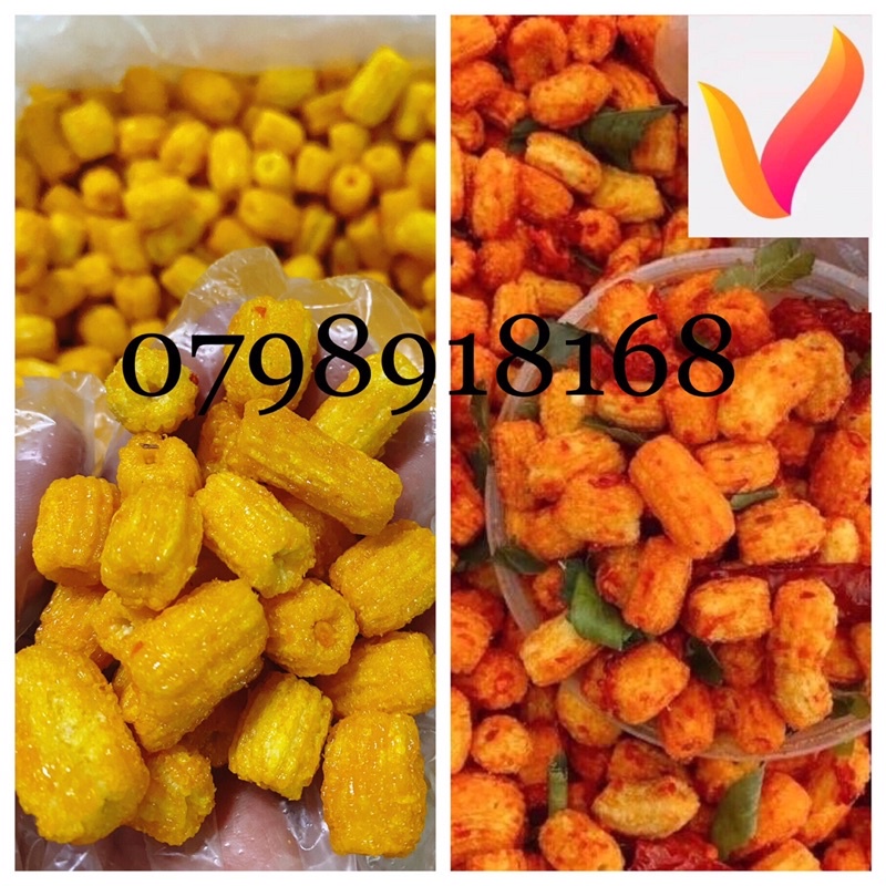 500g/ 1kg nui sấy tẩm gia vị, nui tẩm khô bò lá chanh giòn ngon đậm vị